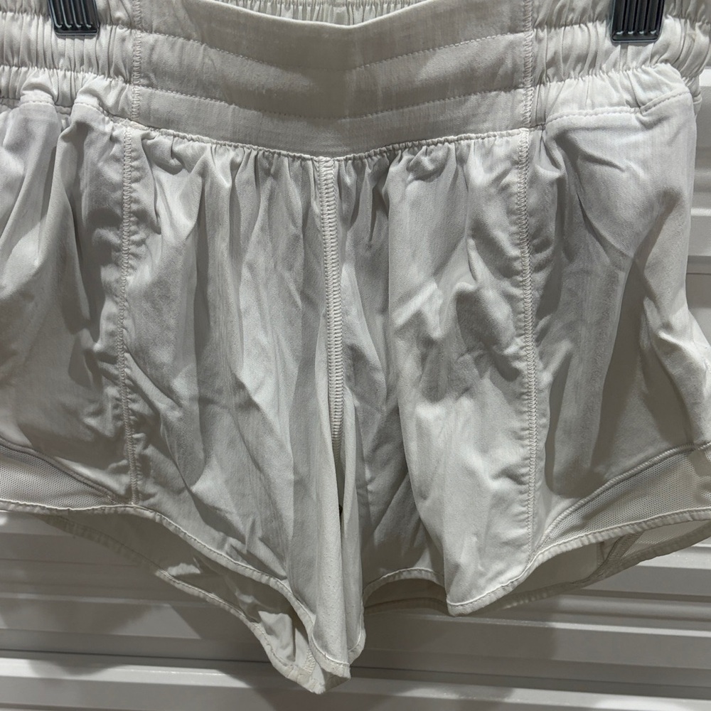 lululemon athletica White Athletic Shorts